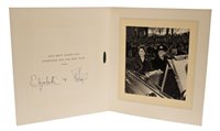 Lot 19 - TRH The Princess Elizabeth and The Duke of...