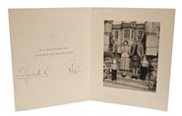 Lot 20 - TRH The Princess Elizabeth and The Duke of...