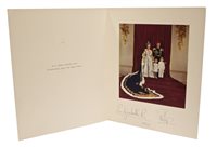 Lot 21 - HM Queen Elizabeth II and HRH The Duke of...