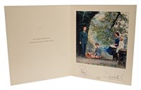 Lot 24 - HM Queen Elizabeth II and HRH The Duke of...