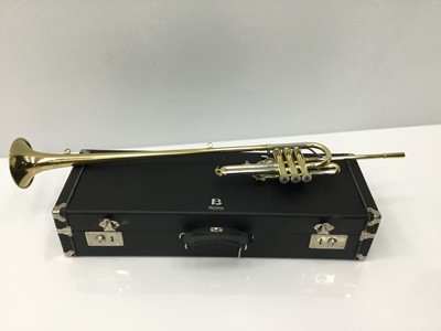 Lot 3 - Blessing fanfare trumpet, serial number 266858, in hard case