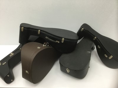 Lot 14 - Collection of five lute cases
