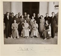 Lot 42 - HM Queen Elizabeth The Queen Mother and HRH...