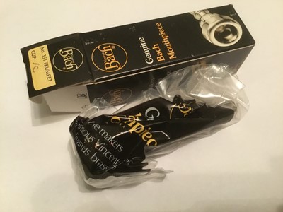 Lot 42 - Bach 351 1C trumpet mouthpiece, boxed, new