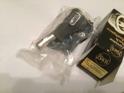 Lot 47 - Bach 341 4G bass trombone mouthpiece, boxed, new
