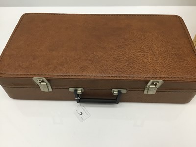 Lot 75 - Wooden Moeck bass recorder, cased, as new