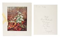 Lot 59 - HRH The Princess Margaret - rare signed 1951...
