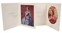 Lot 85 - HM Queen Elizabeth The Queen Mother - two...
