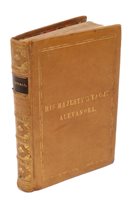 Lot 108 - His Majesty's Yacht Alexandra - gilt tooled...