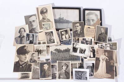 Lot 279 - Interesting group of 1930s German photographs of Nazi Officers' and German civilians, some annotated on reverse (qty)