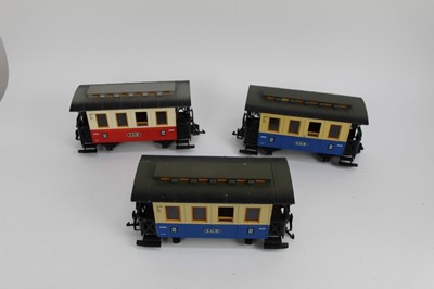Lot 1418 - Railway Lehmann LGB unboxed Second Class