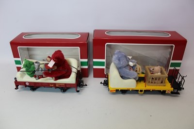 Lot 1457 - Railway LGB Lehman-Gross-Bahn 44210, 41220,43100 and 43140 all boxed.