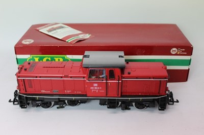 Lot 1475 - Railway LGB Locomotive 21510, boxed.