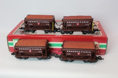 Lot 1479 - Railway LGB Rolling Stock 40040 x2, both boxed.