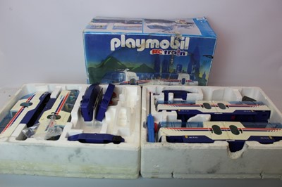 Lot 1505 - Railway Playmobil RC Train 4018 and 4109 both boxed.