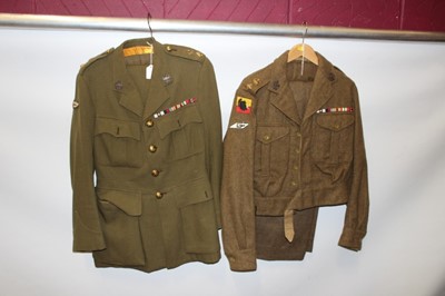 Lot 268 - Collection of Military uniform formerly the property of Lieutenant Colonel George Sugden, M.C. and Bar