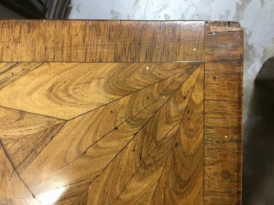 Lot 780 - Highly unusual oyster veneered desk