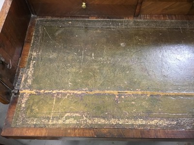 Lot 780 - Highly unusual oyster veneered desk