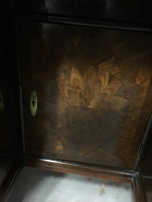 Lot 780 - Highly unusual oyster veneered desk