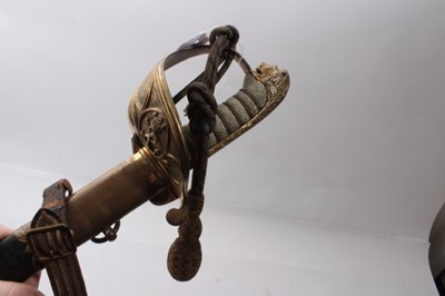 Lot 301 - Fine Victorian Naval Officers' sword by Henry Wilkinson