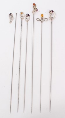 Lot 75 - Collection 6 Charles Horner hat pins