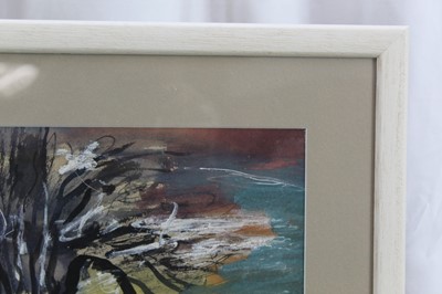 Lot 1129 - *Colin Moss, watercolour, fallen tree