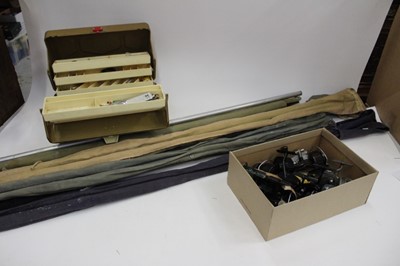 Lot 1945 - Collection of fishing rods and reels