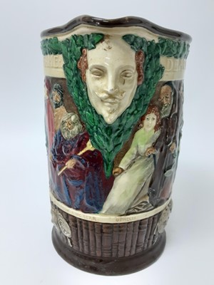 Lot 590 - Royal Doulton limited edition The Shakespeare jug, number 734 of 1000
