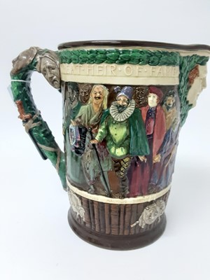 Lot 590 - Royal Doulton limited edition The Shakespeare jug, number 734 of 1000