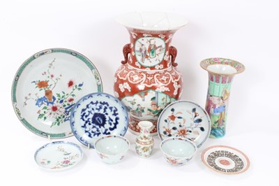 Lot 390 - Group of 18th and 19th century Chinese ceramics