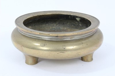 Lot 169 - Chinese Brass Censor