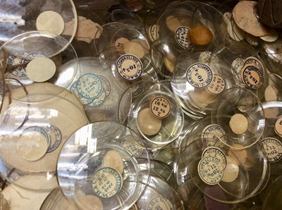 Lot 181 - Large collection of vintage watch glasses