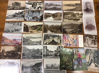 Lot 1303 - Box old postcards mostly topographical