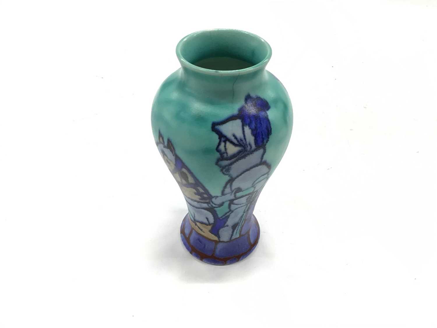 Lot 549 - Clarice Cliff 'Inspiration' baluster vase
