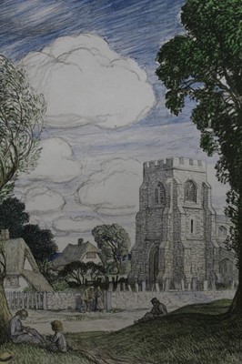 Lot 579 - George Clausen Lithograph