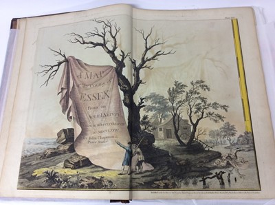 Lot 471 - Books - Essex by John Chapman and Peter André 1777