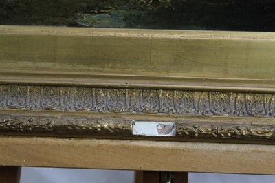 Lot 524 - Edward Robert Smythe (1810-1899) oil on canvas - The Picnic, signed, in gilt frame, 32cm x 47cm 
Provenance: Estate of the Late Jane Sumner