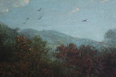 Lot 524 - Edward Robert Smythe (1810-1899) oil on canvas - The Picnic, signed, in gilt frame, 32cm x 47cm 
Provenance: Estate of the Late Jane Sumner