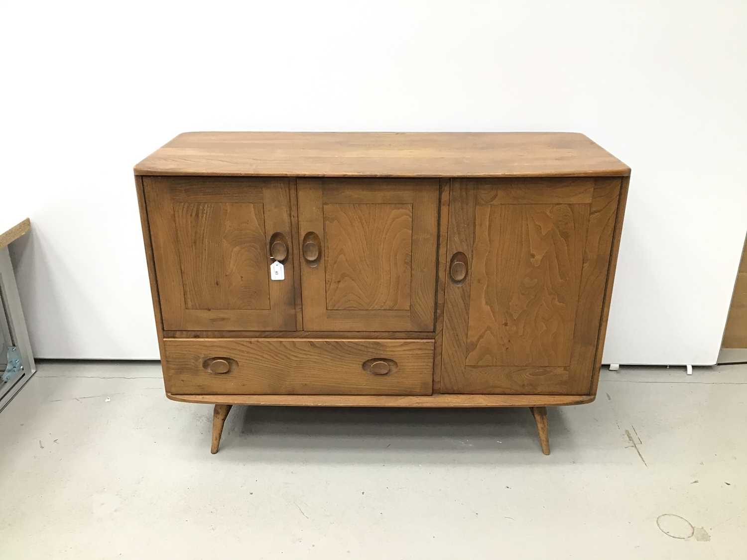 Lot 43 - Ercol folder dawn elm sideboard