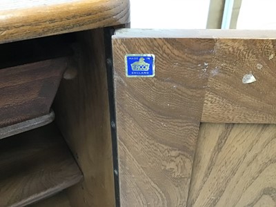 Lot 43 - Ercol folder dawn elm sideboard