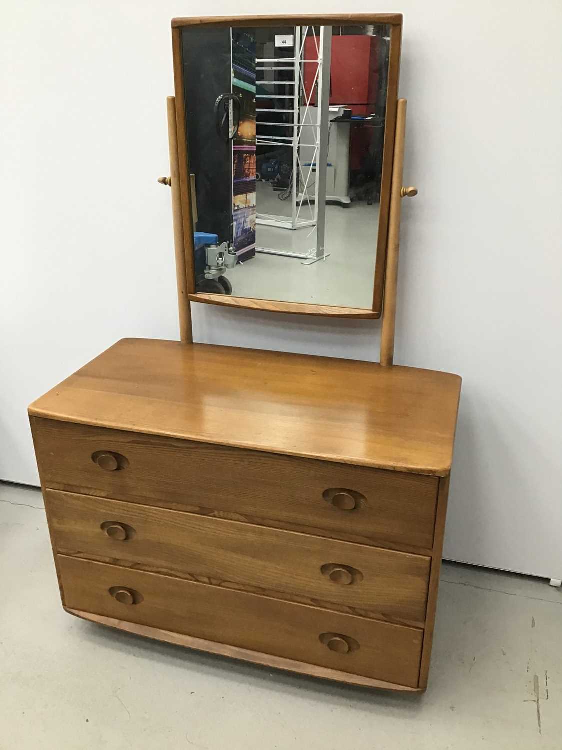 Lot 44 - Ercol golden dawn elm dressing chest
