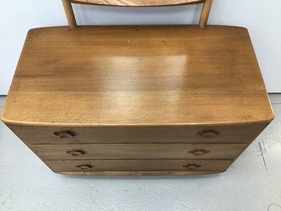 Lot 44 - Ercol golden dawn elm dressing chest