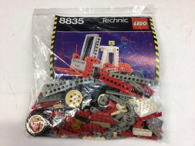 Lot 1703 - Lego 7636 Harvester, 7774 Crab Crusher, 8835 Fork Lift all with instructions, 8274 Harvester with instructions available on line, no boxes
