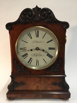 Lot 538 - 19th century mahogany bracket clock - Smale Knightsbridge