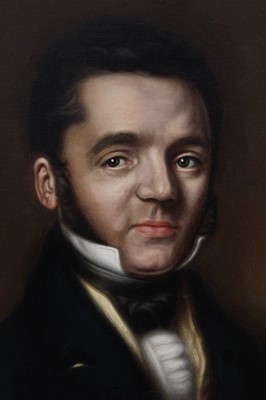 Lot 661 - 19th century Continental oil on canvas portrait of a Gentleman
