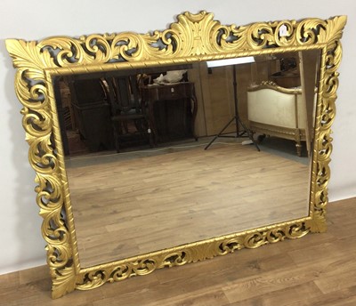 Lot 784 - Florentine style gilt wall mirror