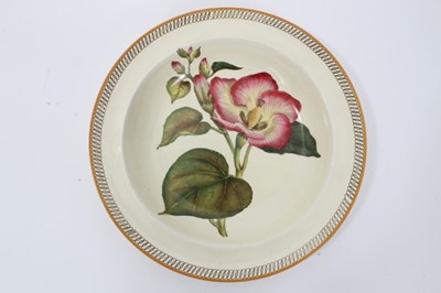 Lot 138 - Wedgwood creamware plate