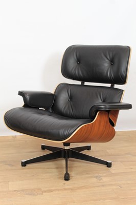 Lot 891 - Eames lounge chair by Vitra 
provenance: Purchased John Lewis & Partners 2019 for £4641