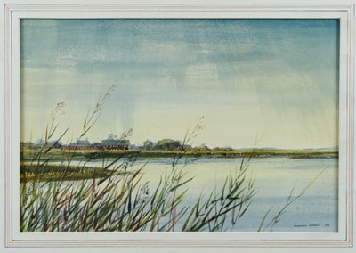Lot 1123 - *Cavendish Morton (1911-2015) ink and watercolour - Snape Maltings