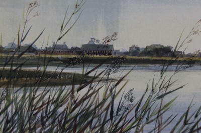 Lot 1123 - *Cavendish Morton (1911-2015) ink and watercolour - Snape Maltings